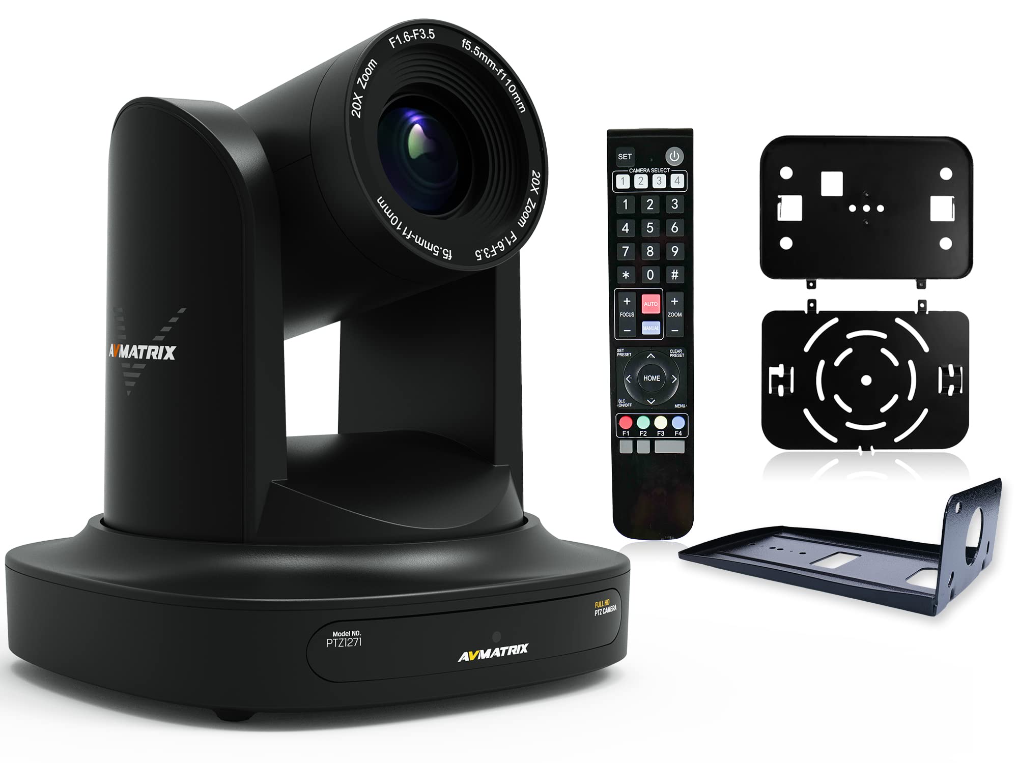 Amazon.com : AVMATRIX PTZ Camera with 20x Optical Zoom, Full